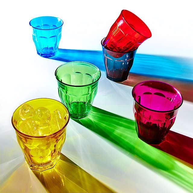 Set Of 6 Picardie Colors Tumbler