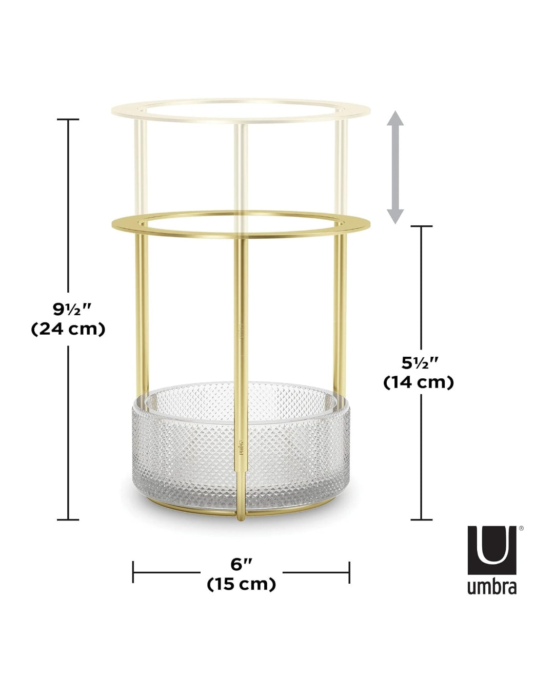 Adjustable Glass Vase