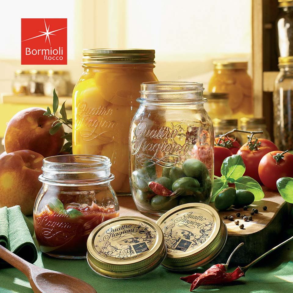 Bormioli Rocco Quattro Stagioni Jars