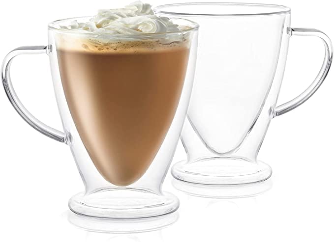Set of 2 Luciano Double Wall Insulated Mugs