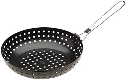 Grill Wok Pan Perforated BBQ by Migros