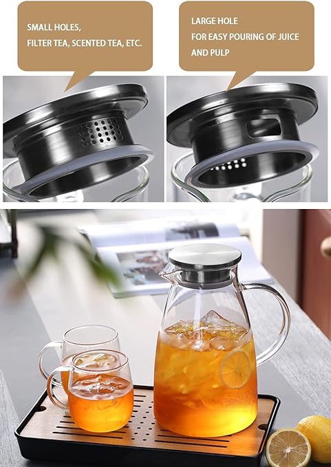 Borosilicate Glass Pitcher