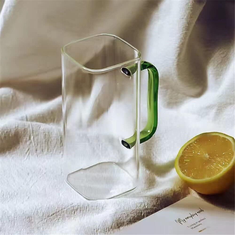 Set of 6 Square Glass Mug