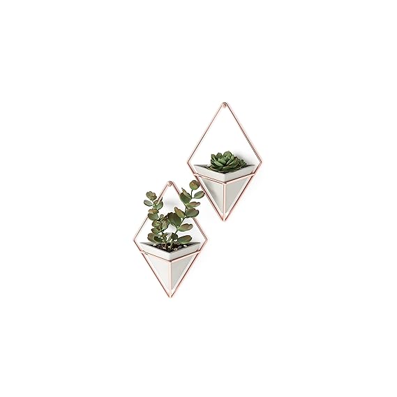 Umbra Copper Hanging Planter