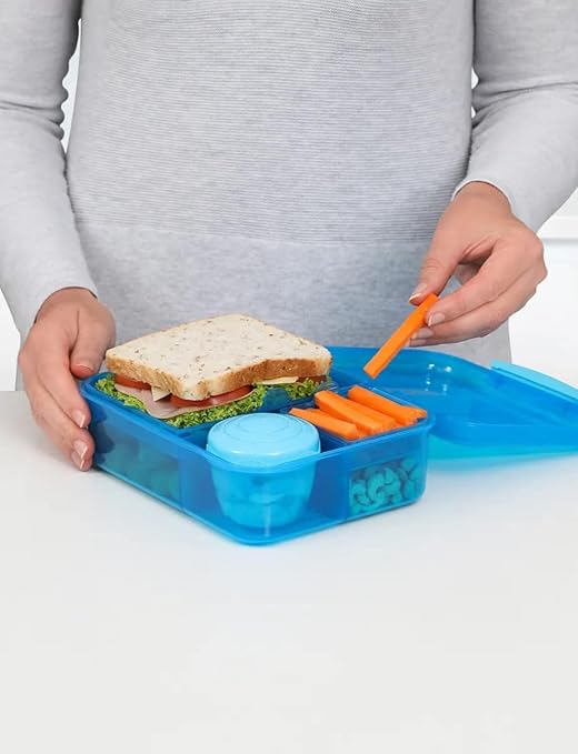 Sistema bento lunch with yoghurt pot 1.65L