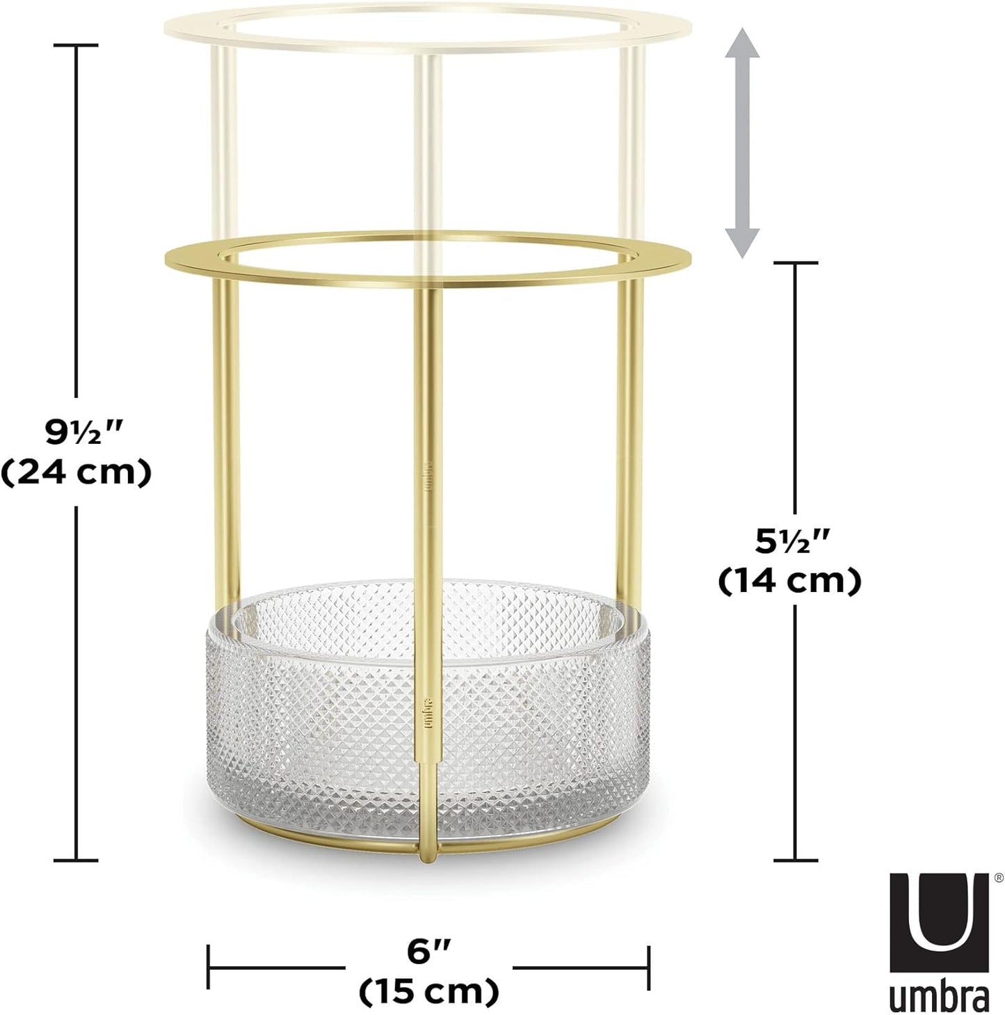 Adjustable Glass Vase