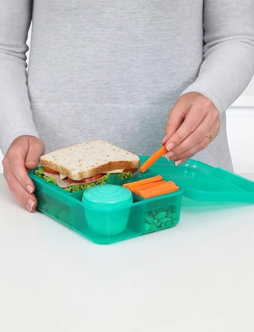 Sistema bento lunch with yoghurt pot 1.65L
