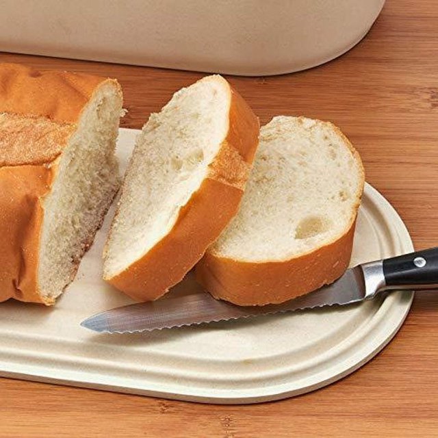 Point Virgule Bamboo Fiber Bread Box