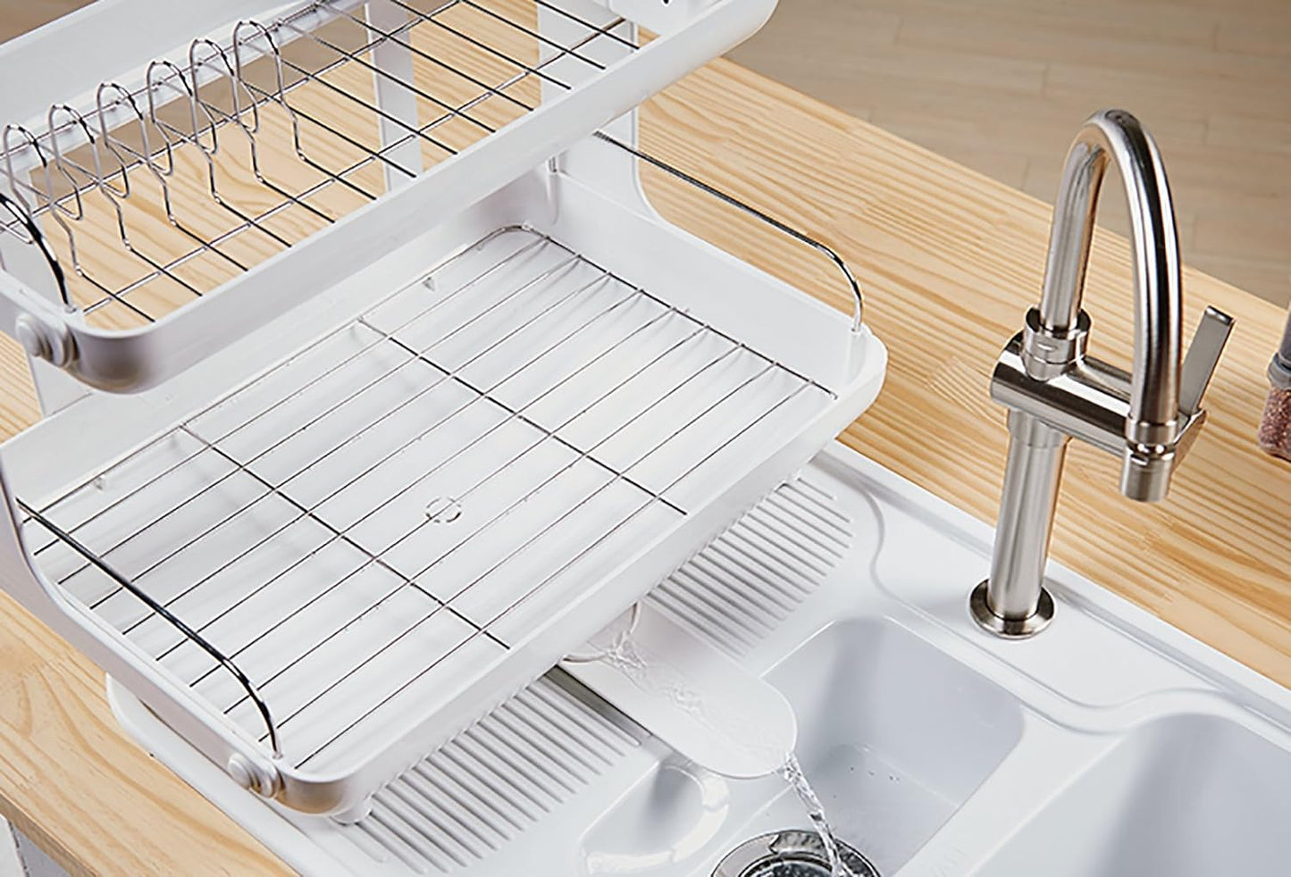 Naturnic 2 Level Dish Rack