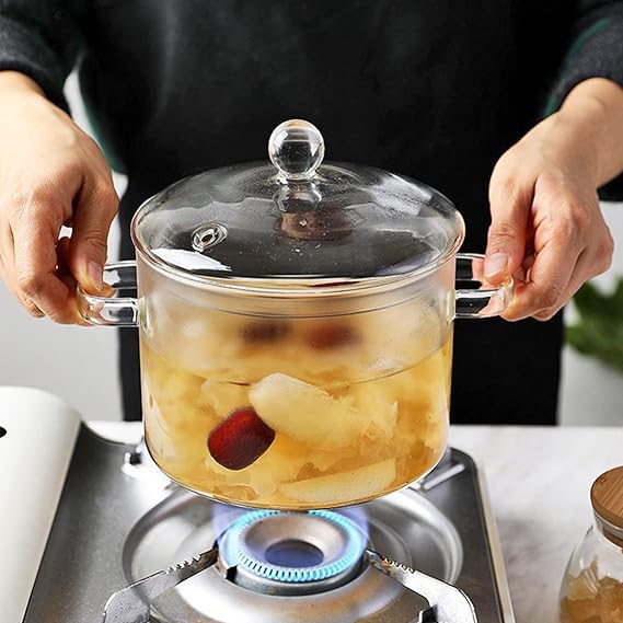 Cooking Pot With Heart Shaped Lid