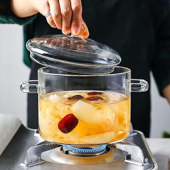 Cooking Pot With Heart Shaped Lid