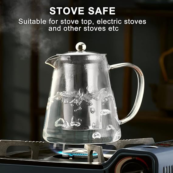 Borosilicate Glass Tea Pot