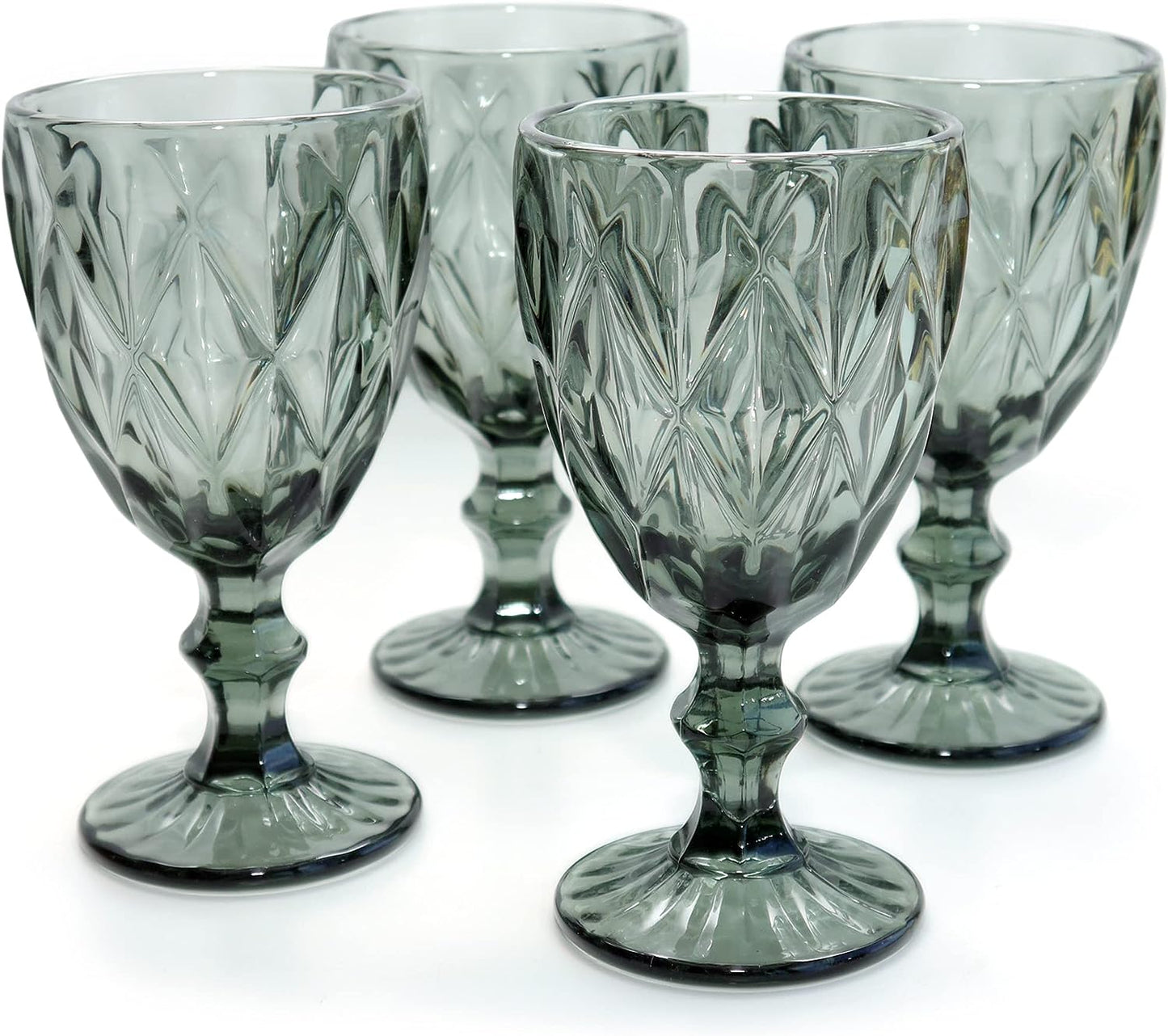 Set of 6 Madison Wine Glass Grey Anthracite