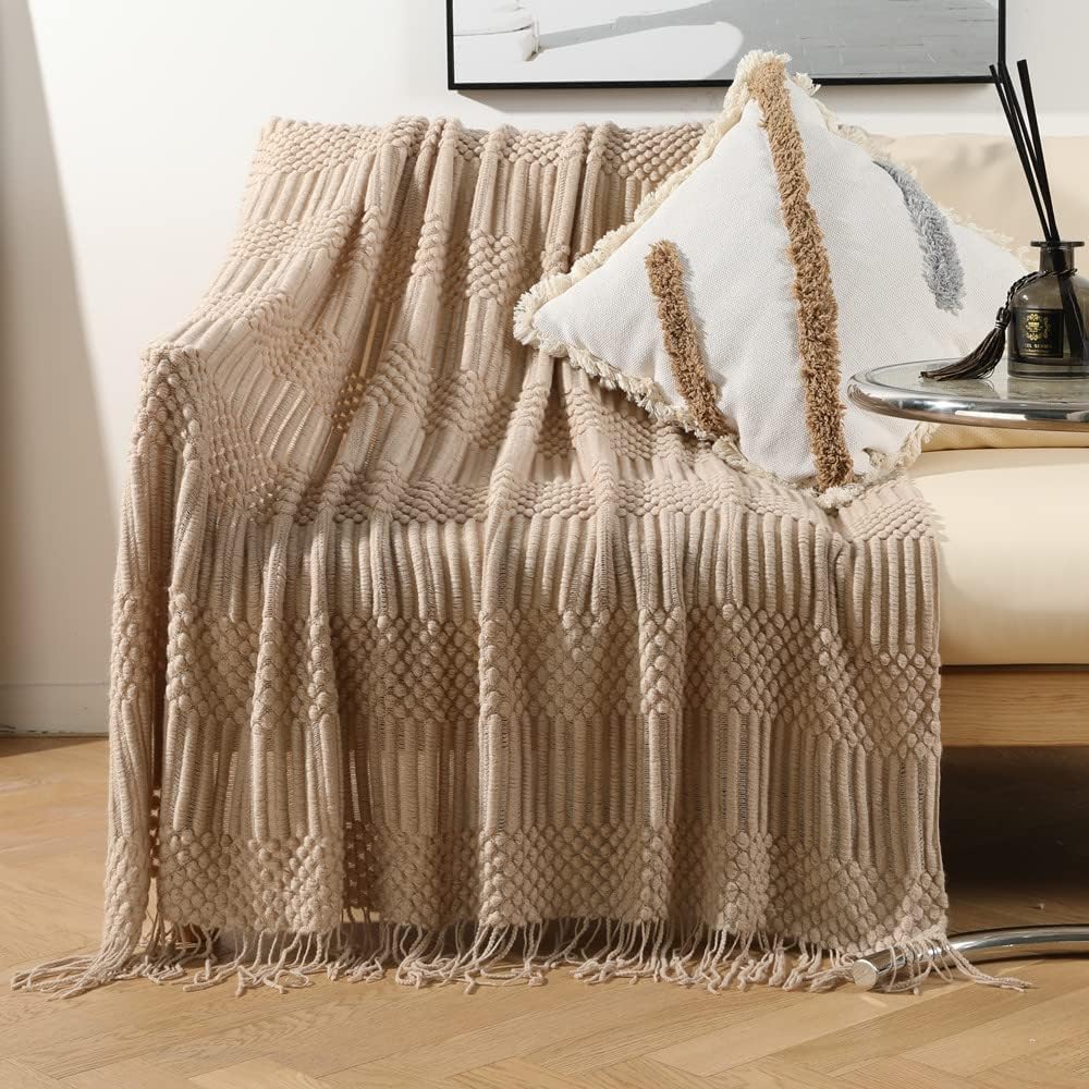 Knit Throw Blanket
