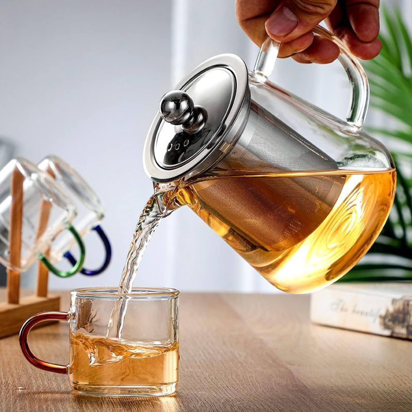 Borosilicate Glass Tea Pot