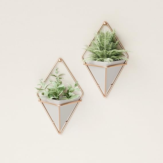 Umbra Copper Hanging Planter