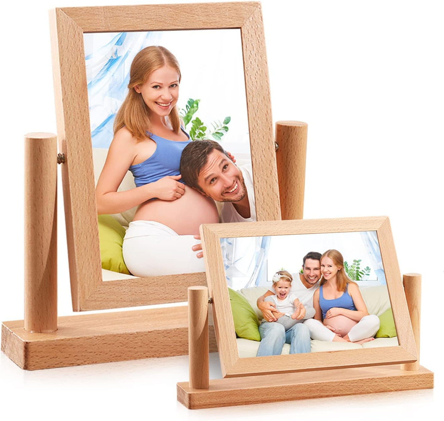 Double-Sided Wood Frame