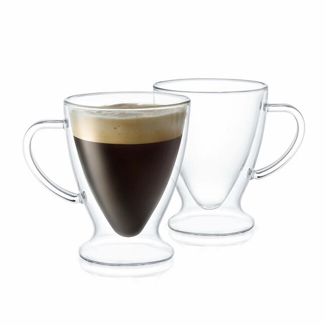 Set of 2 Luciano Double Wall Insulated Mugs