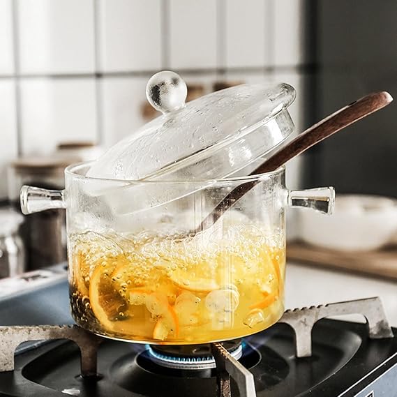 Cooking Pot With Heart Shaped Lid