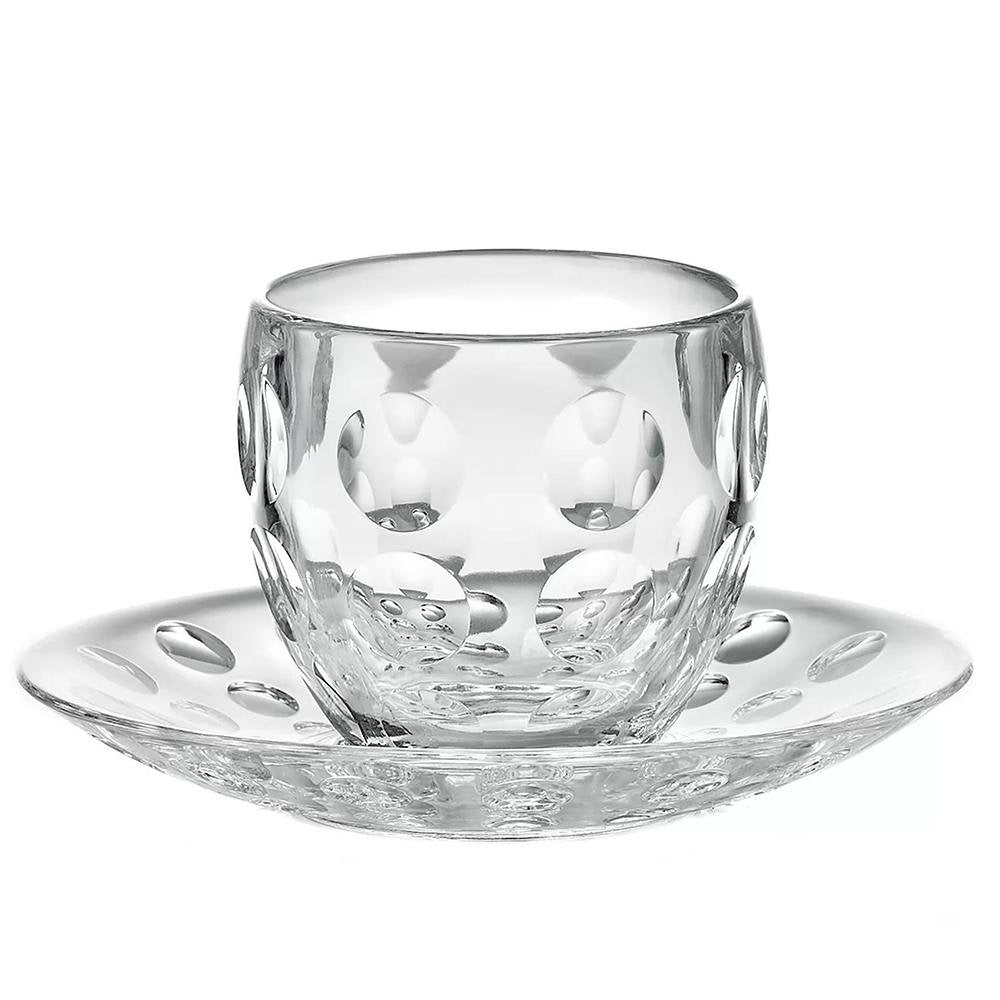 Espresso Cup & Saucer By Guzzini 12 pcs