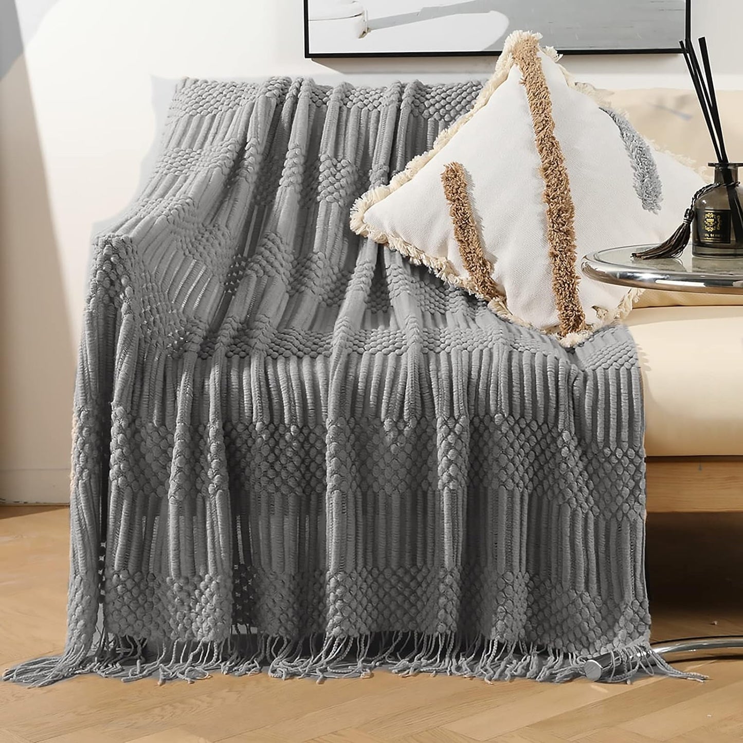 Knit Throw Blanket