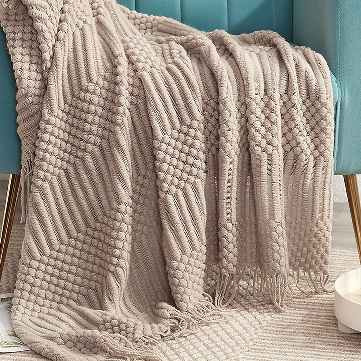 Knit Throw Blanket