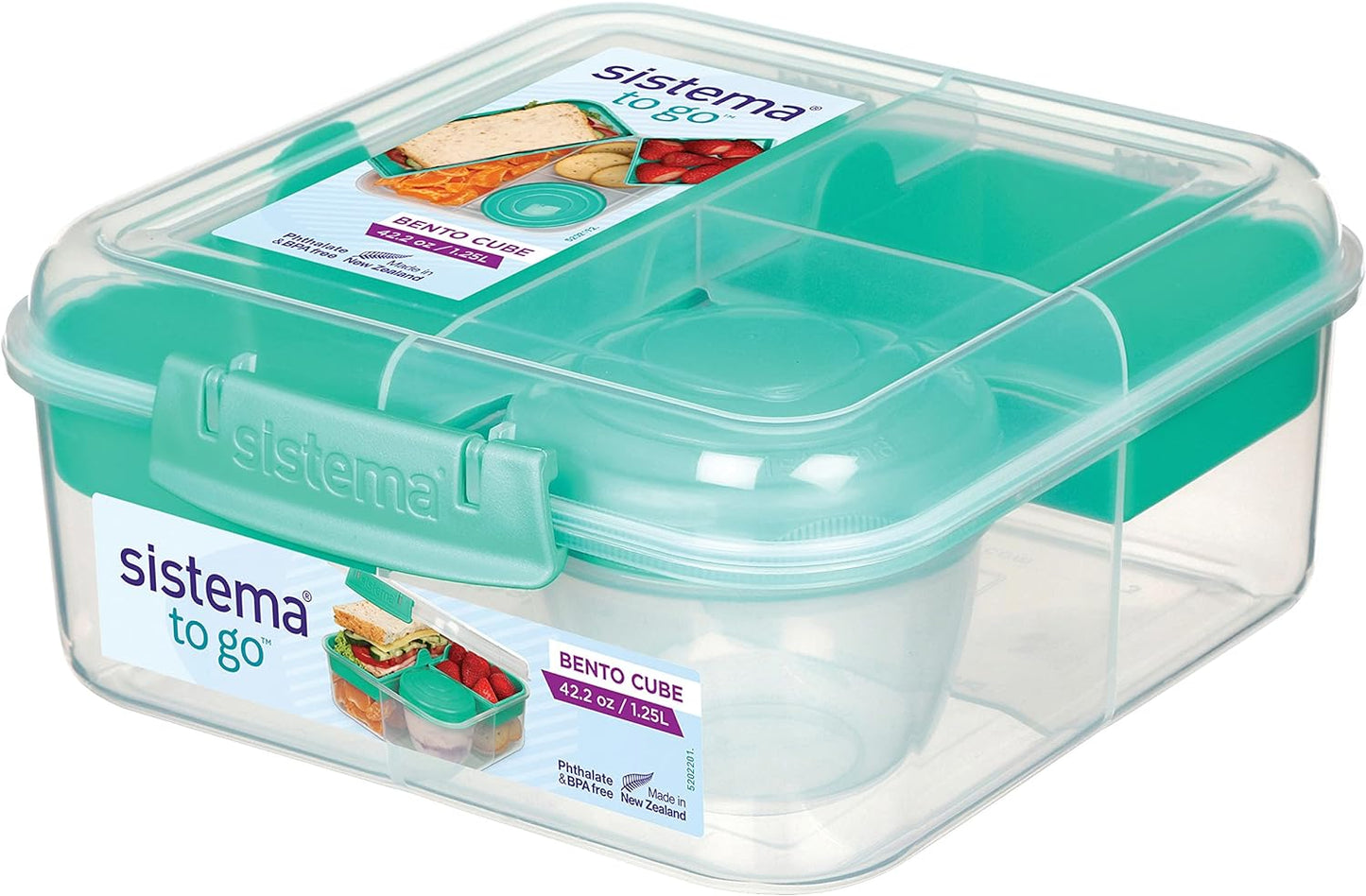 1.25L Bento Cube To Go™ With Yoghurt Pot