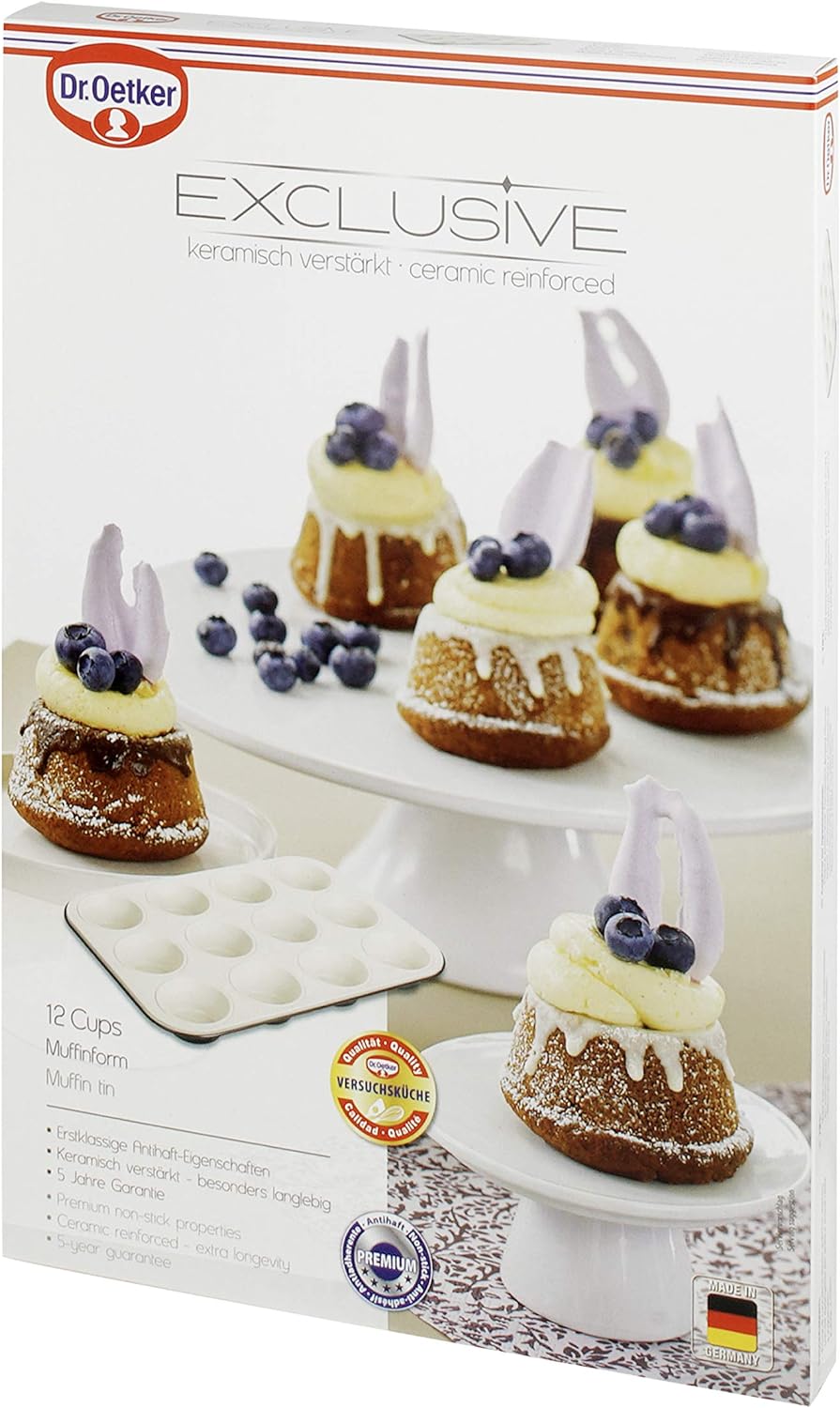 Dr. Oetker 12-Piece Muffin Tin