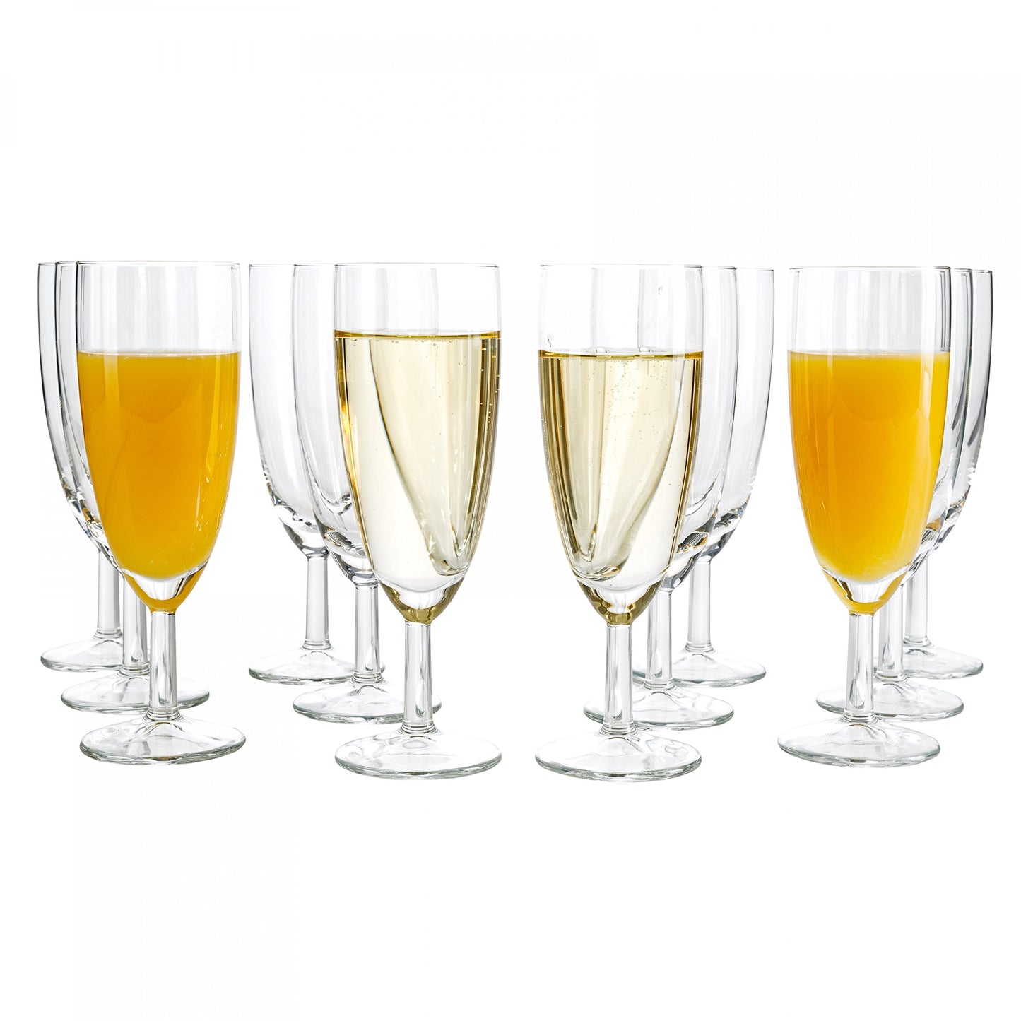 Royalty Champagne Glasses by Van Well 12 pcs