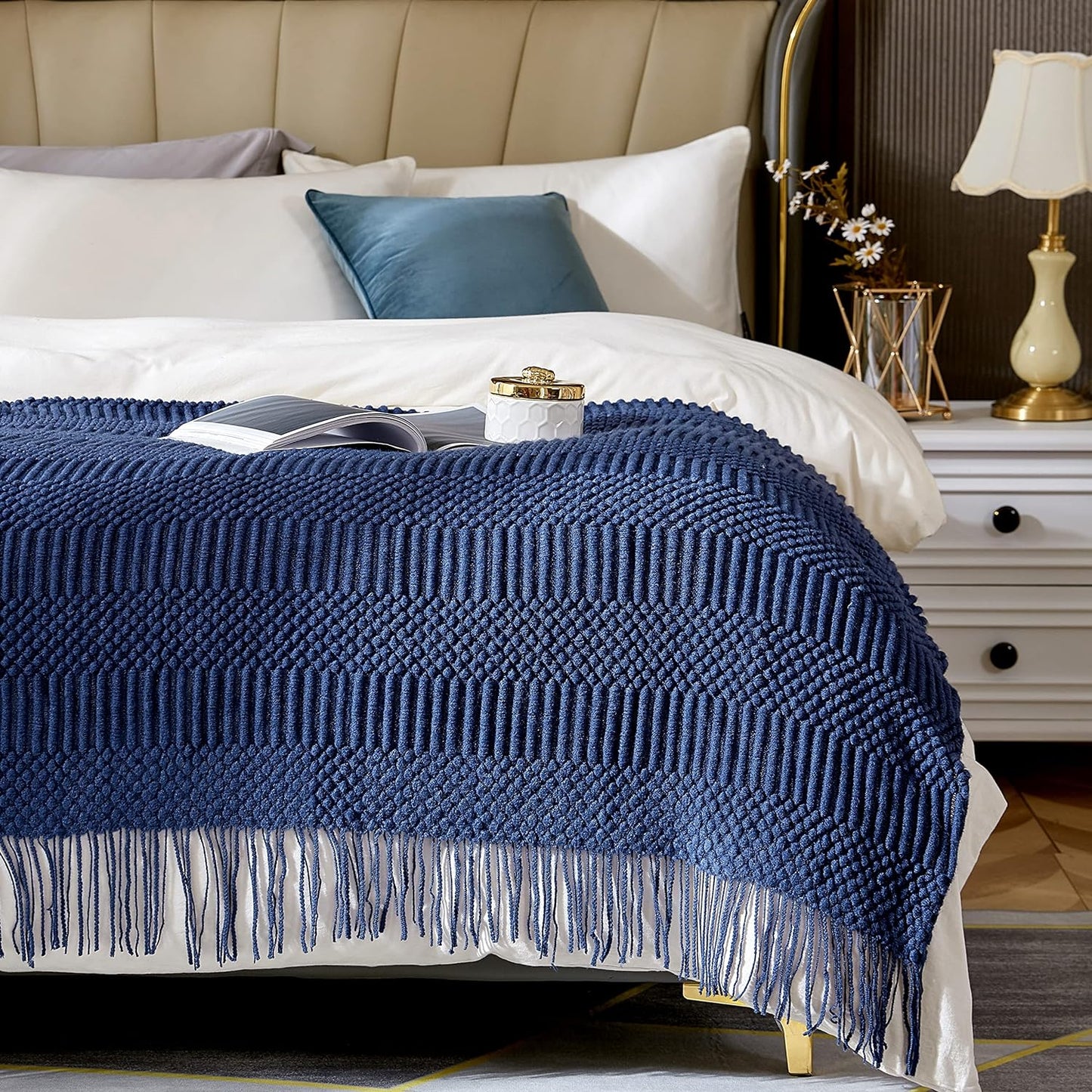 Knit Throw Blanket