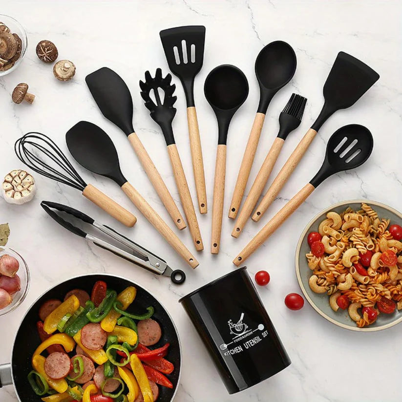 Silicone Utensil Set