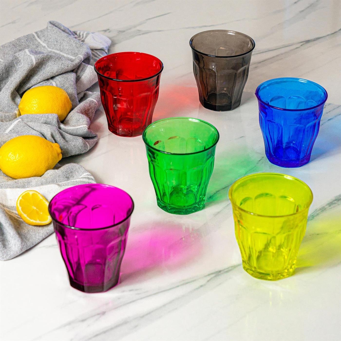 Set Of 6 Picardie Colors Tumbler