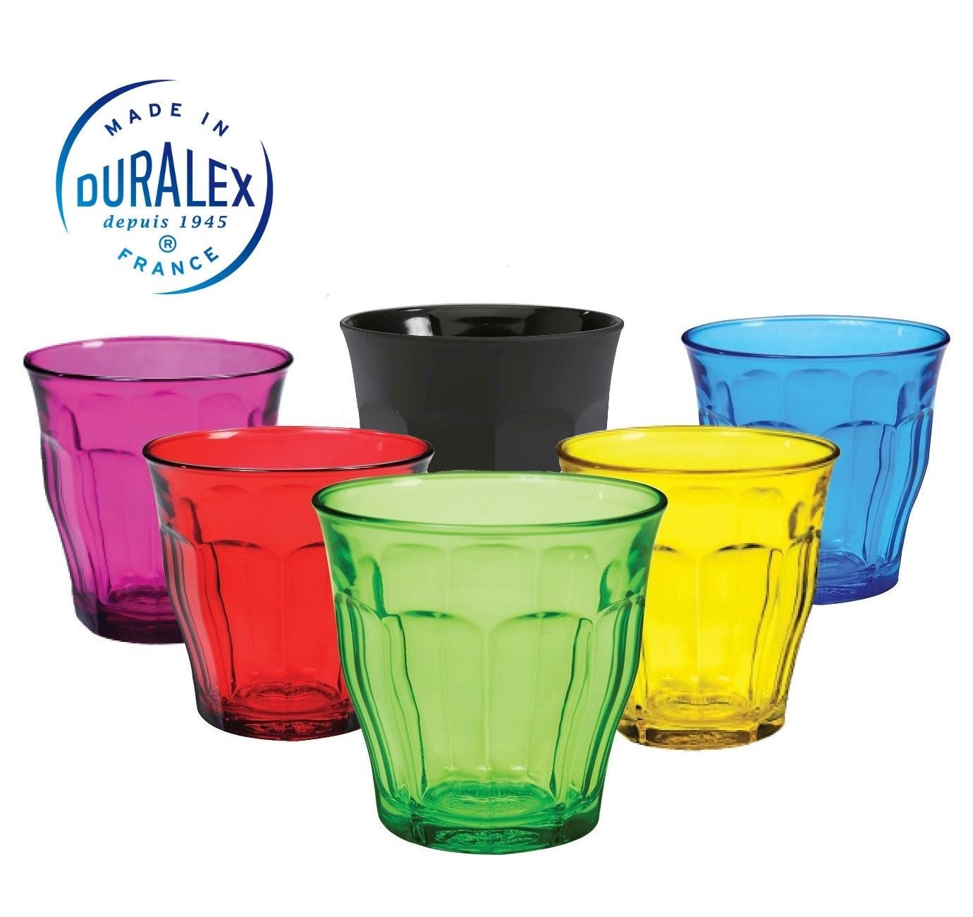 Set Of 6 Picardie Colors Tumbler
