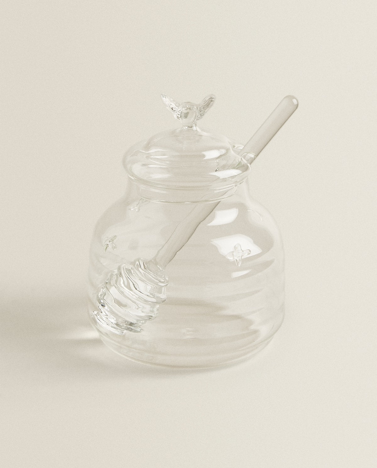 Borosilicate Honey Jar
