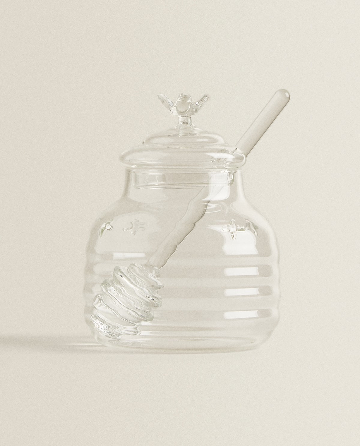 Borosilicate Honey Jar