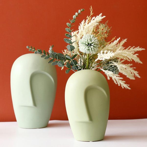 Nordic Face Vase