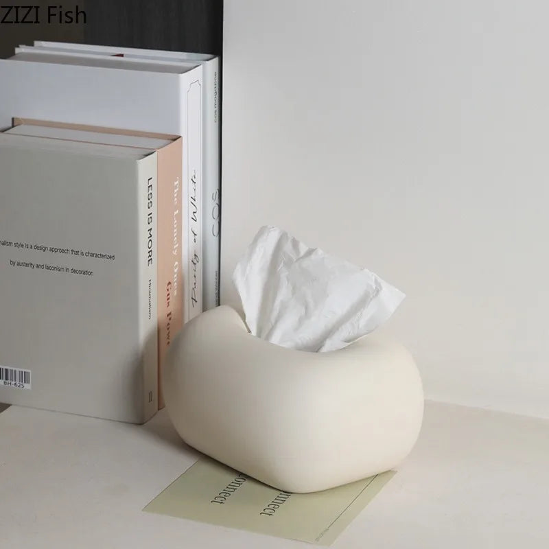 Porcelain Tissue Box