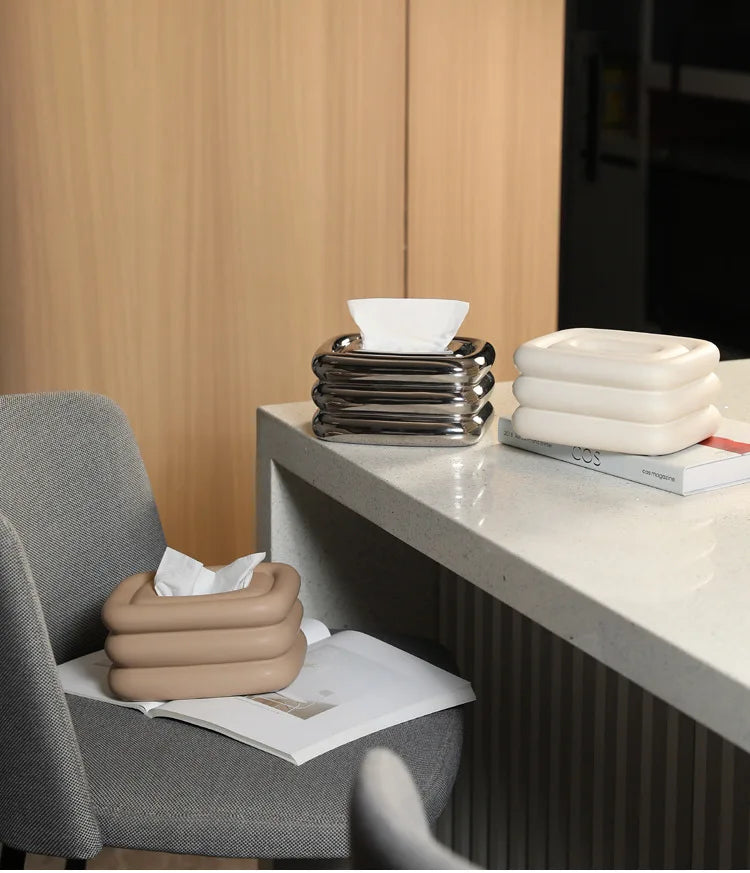 Creamy Tissue Box