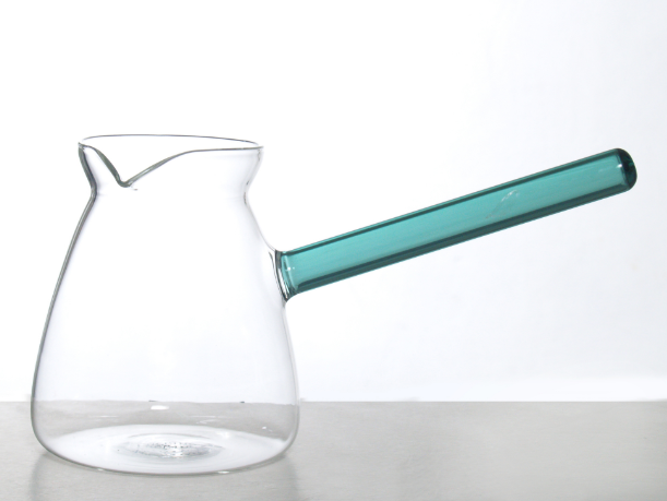 Colored Glass Coffee Warmer