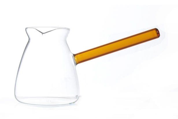 Colored Glass Coffee Warmer