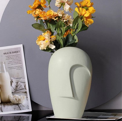 Nordic Face Vase