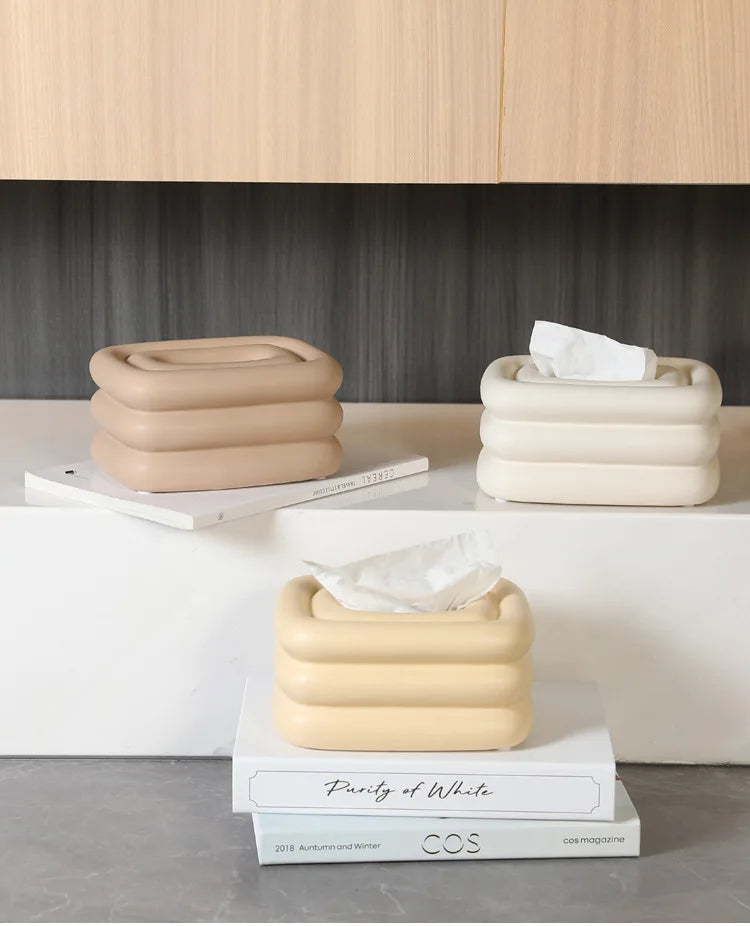 Creamy Tissue Box