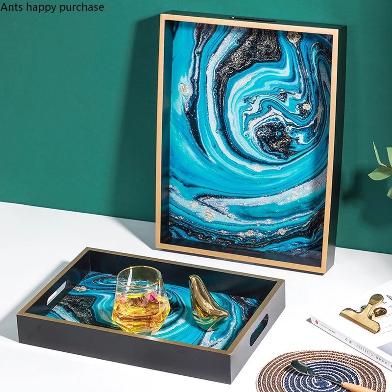 2 Modern Trays