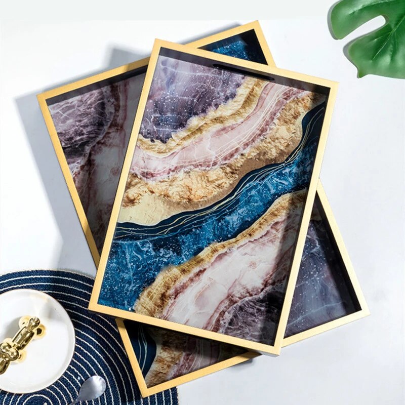 2 Modern Trays