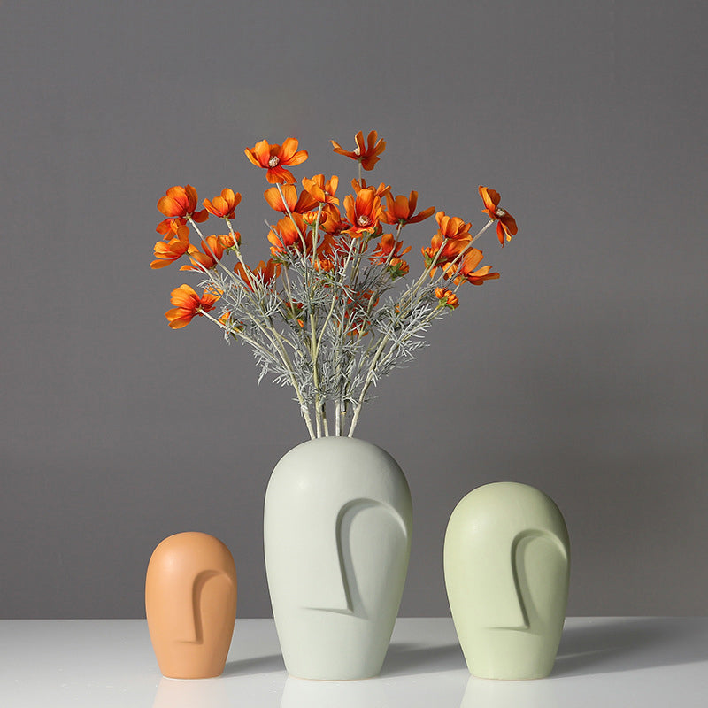 Nordic Face Vase