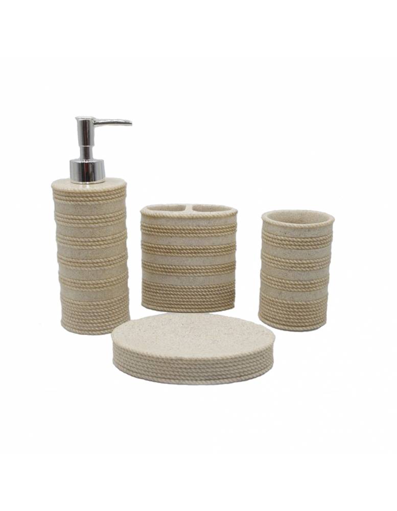 Beige Bathroom Set