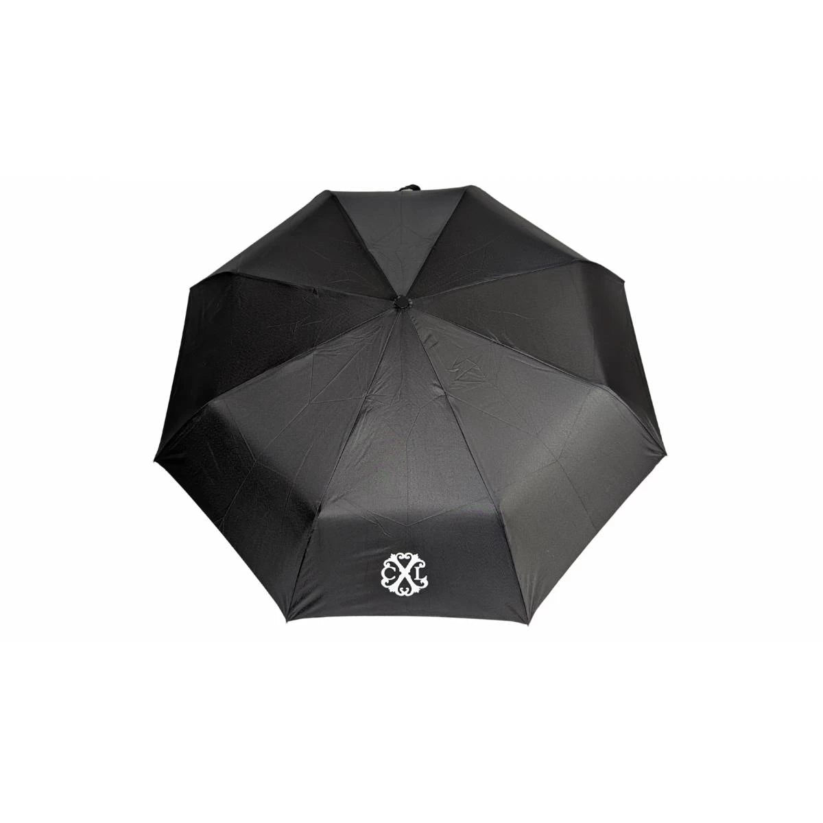 Christian Lacroix Black Mini Folding Umbrella