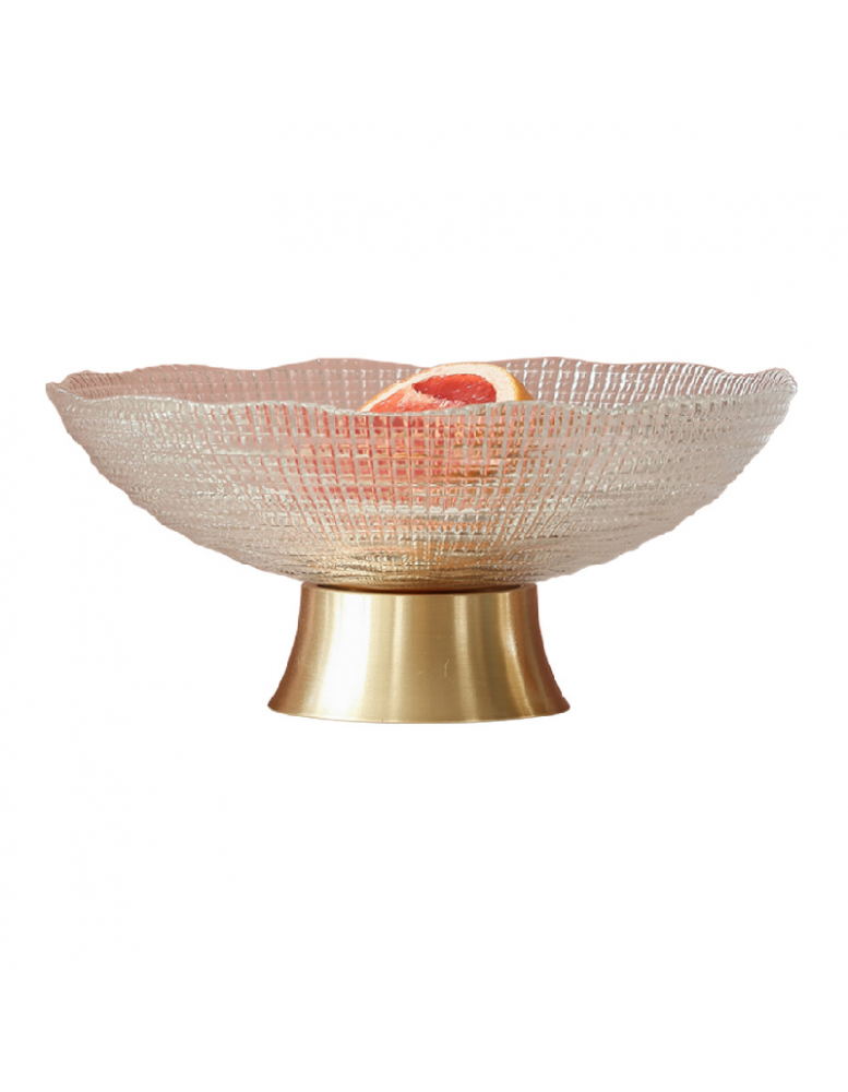 Luxury Glass Fruit Dish
