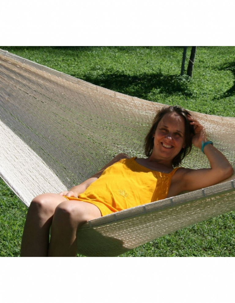 Traditional White Hammock