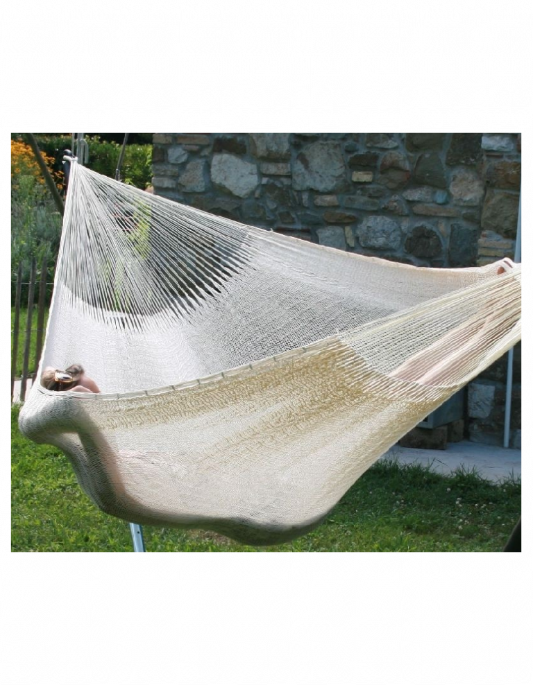 Traditional White Hammock